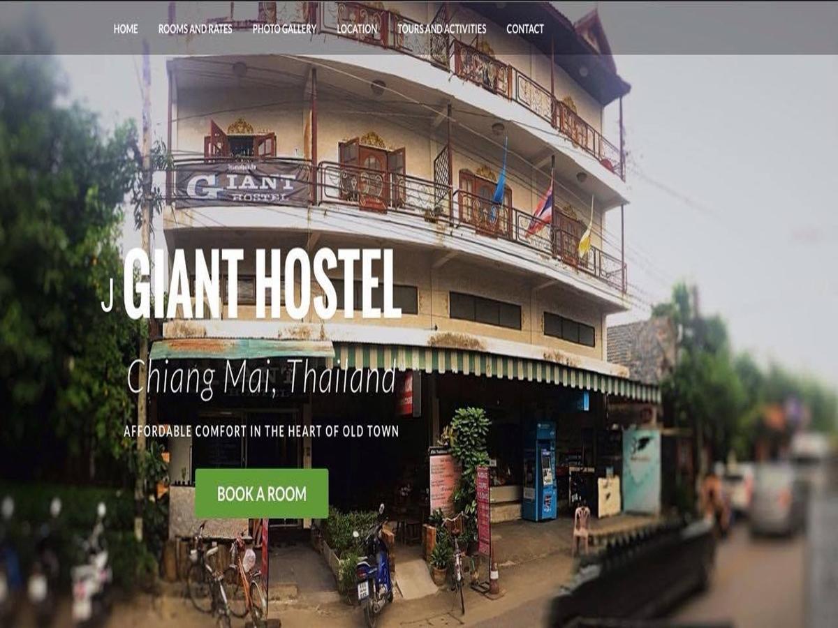 J Giant Hostel Csiangmaj Kültér fotó